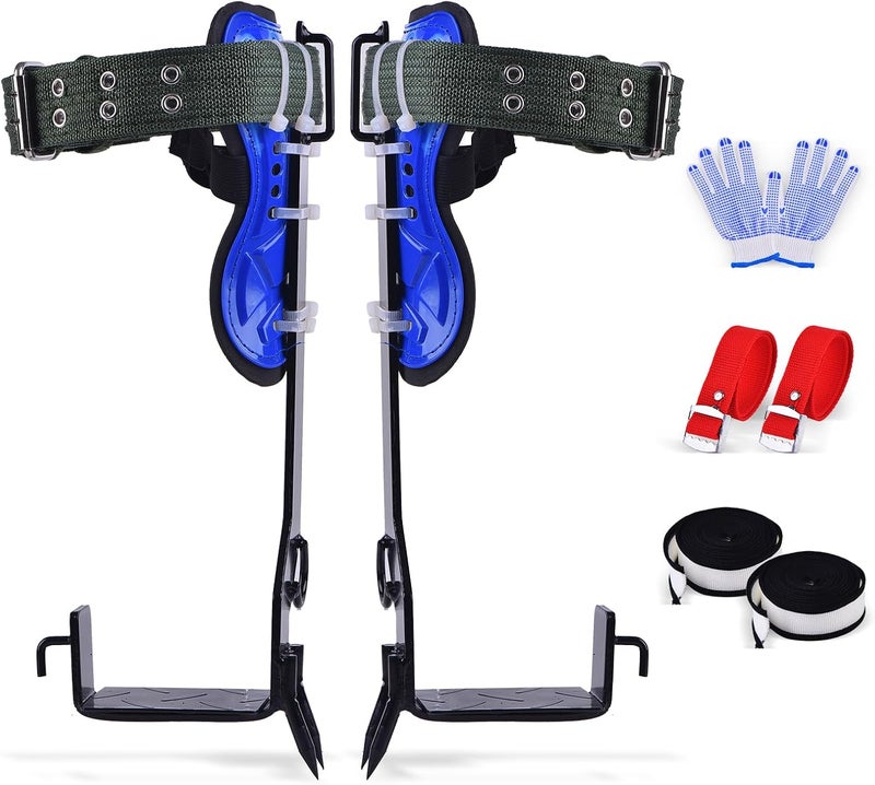 Lenareli Climbing Equipment. Tree - Climbing Kits. Anti - Slip Climbing Tools with footboards. —— Forestry Operation Equipment Suitable for Rock Climbing, Tree Trimming, Hunting, and Fruit Picking. - Image 1